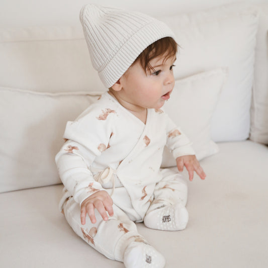 Mini Lapin Patikli Kimono Tulum