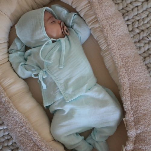 Mavi Yenidoğan Hastane Çıkışı Seti