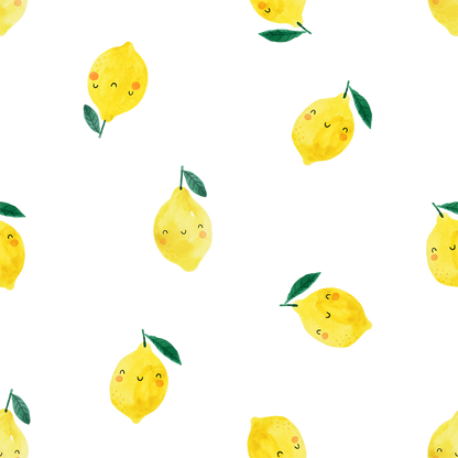 Limon Desenli Puset Örtüsü